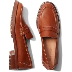 Madewell The Corinne Lugsole Loafer - Dried Maple - Size 6
